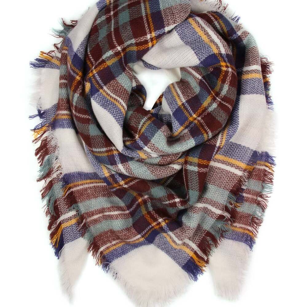 Oversized Fringe Cozy Blanket Scarf